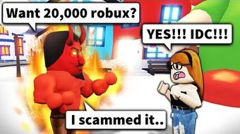 Seeing If Roblox Bullies Will Take Robux If It S Scammed From