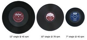 3 vinyl singles