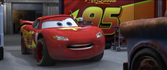 sad lightning mcqueen