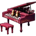 Dollhouse piano