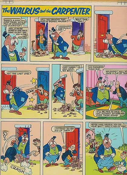 Image - The Walrus and the Carpenter comic 1.jpg | Alice in Wonderland