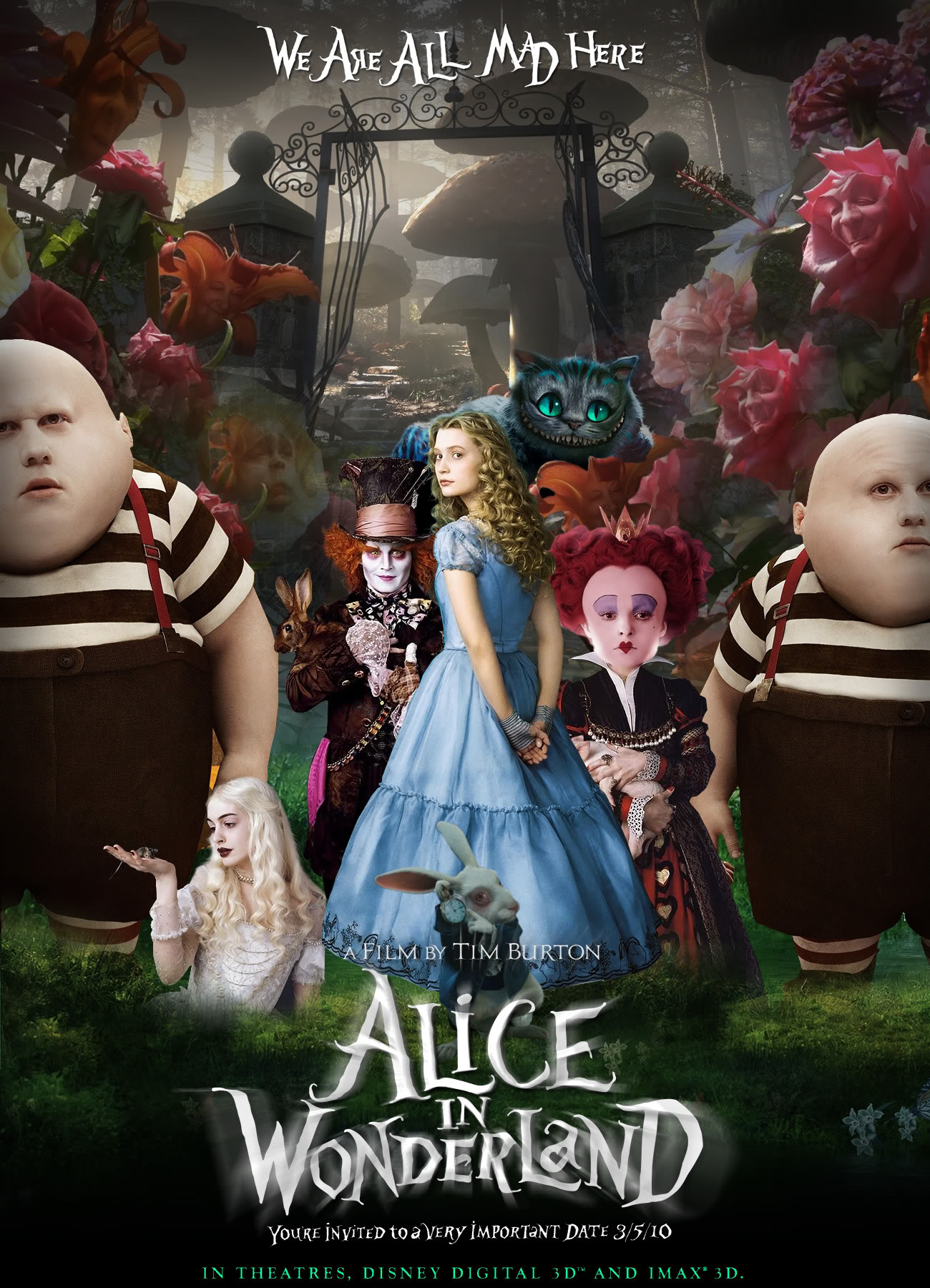 Alice In Wonderland (2010 Film) | Alice In Wonderland Wiki | FANDOM ...