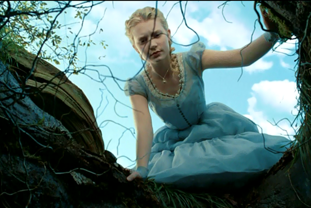 Image - Alice and Hole.png | Alice in Wonderland Wiki | FANDOM powered ...