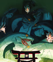 Orochi scene