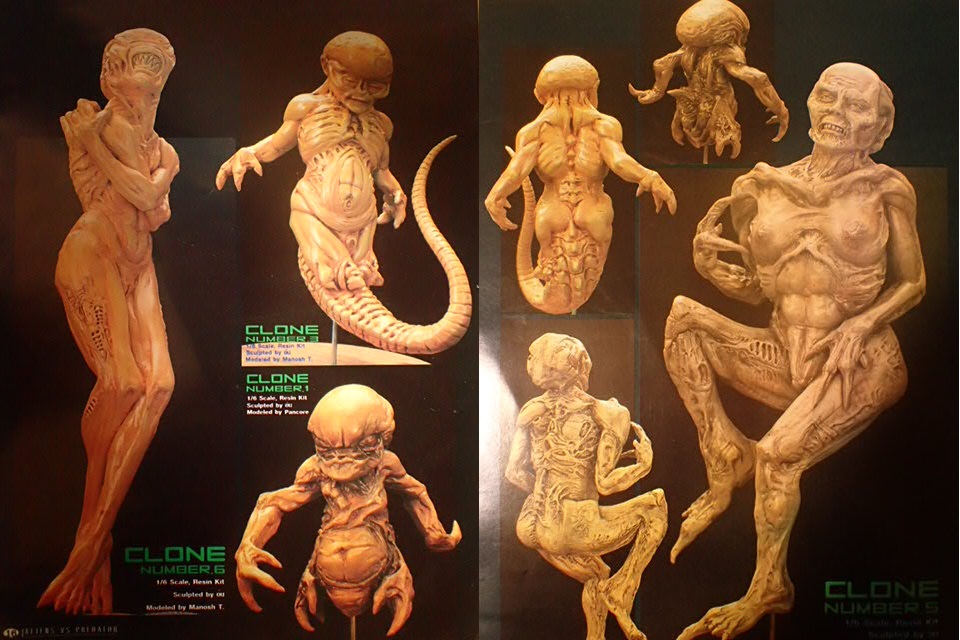 Alien Resurrection Cloned Xenomorph