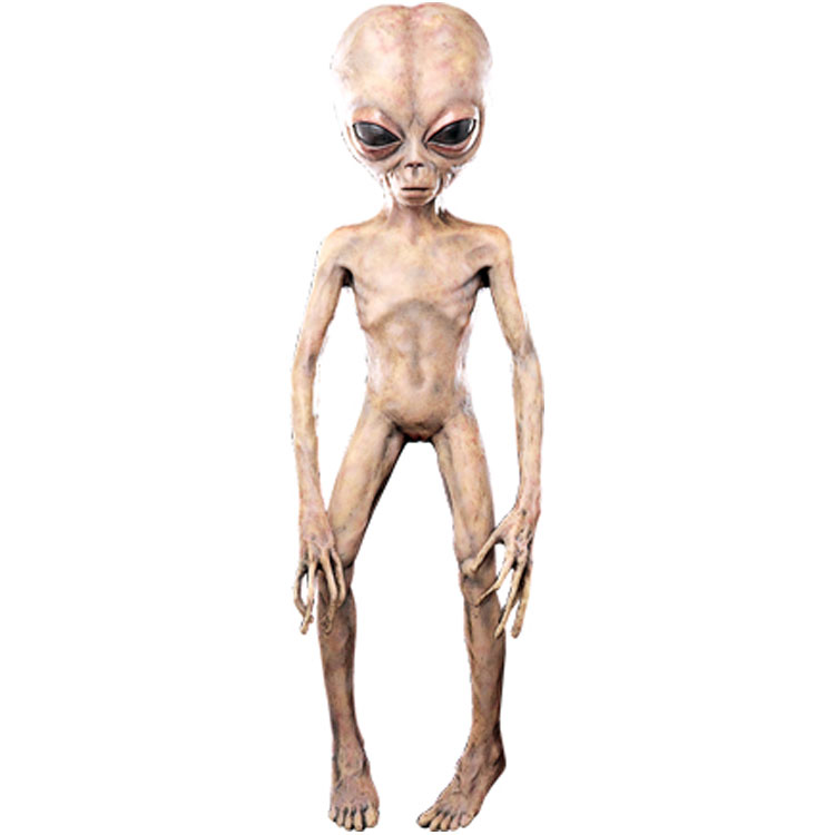 grey alien doll