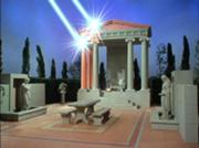 Destroyed temple