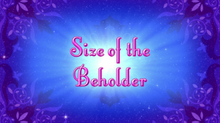 Size of the Beholder (1)