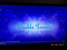 Double Trouble title card