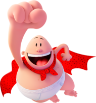 Captain underpants flying