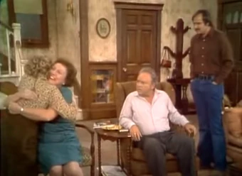 Gloria Has A Bellyful All In The Family Tv Show Wiki Fandom