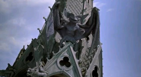 Bat-Gremlin Stone Gargoyle
