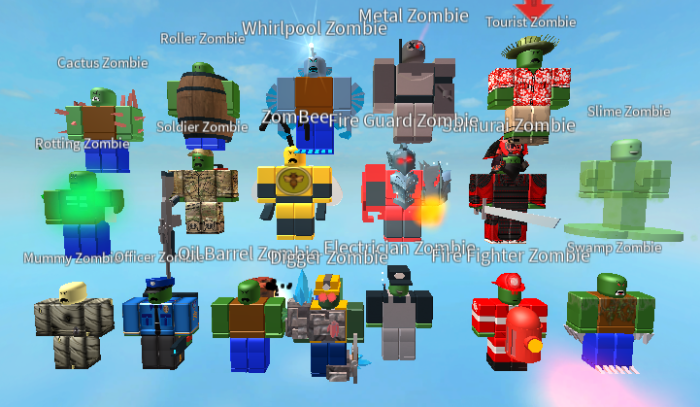 Roblox Zombie Games Realistic