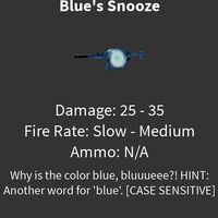 Blue S Snooze All Out Zombies Wiki Fandom