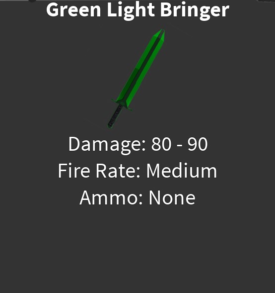 Green Light Bringer All Out Zombies Wiki Fandom - codes for all out zombie roblox 2019