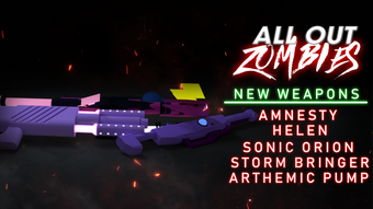 Updates All Out Zombies Wiki Fandom - roblox greenville guns