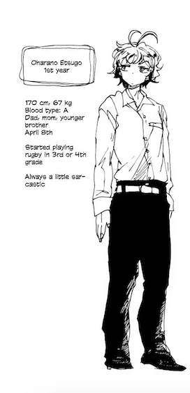 ōharano Etsugo All Out Wikia Fandom