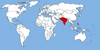 Bengal fox range