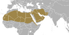 Rueppellii fox range