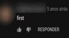 First