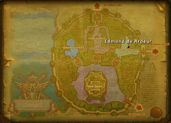 Edmond deArdeur map