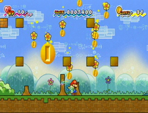 image happy flower super mario bros jpg all species wiki paper mario happy flower