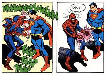 Spider-man vs superman 4168