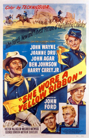 She Wore A Yellow Ribbon