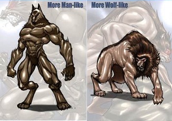 Dire Wolf Furry Porn - Our Werewolves Are Different | All The Tropes Wiki | FANDOM ...