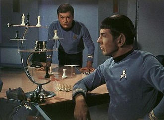 Spock McCoy 3D chess 6865