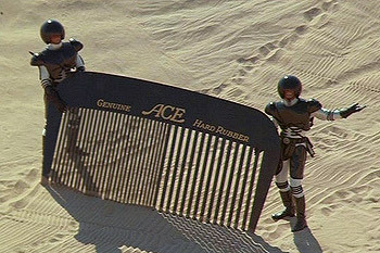 Spaceball combing