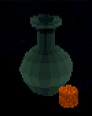 Empty bottle of poison