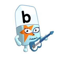 B