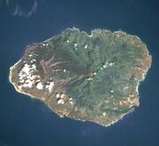 Kauai from space oriented