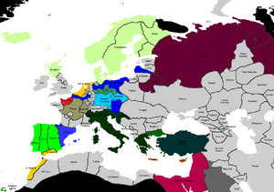 PMII europe map for rex