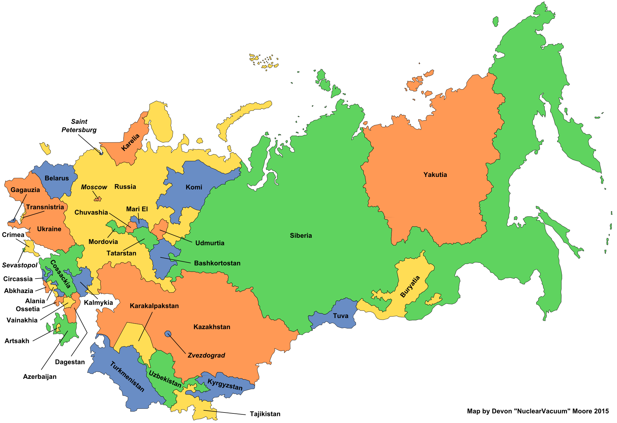 Republics Of The Soviet Union New Union Alternative History Fandom   Latest