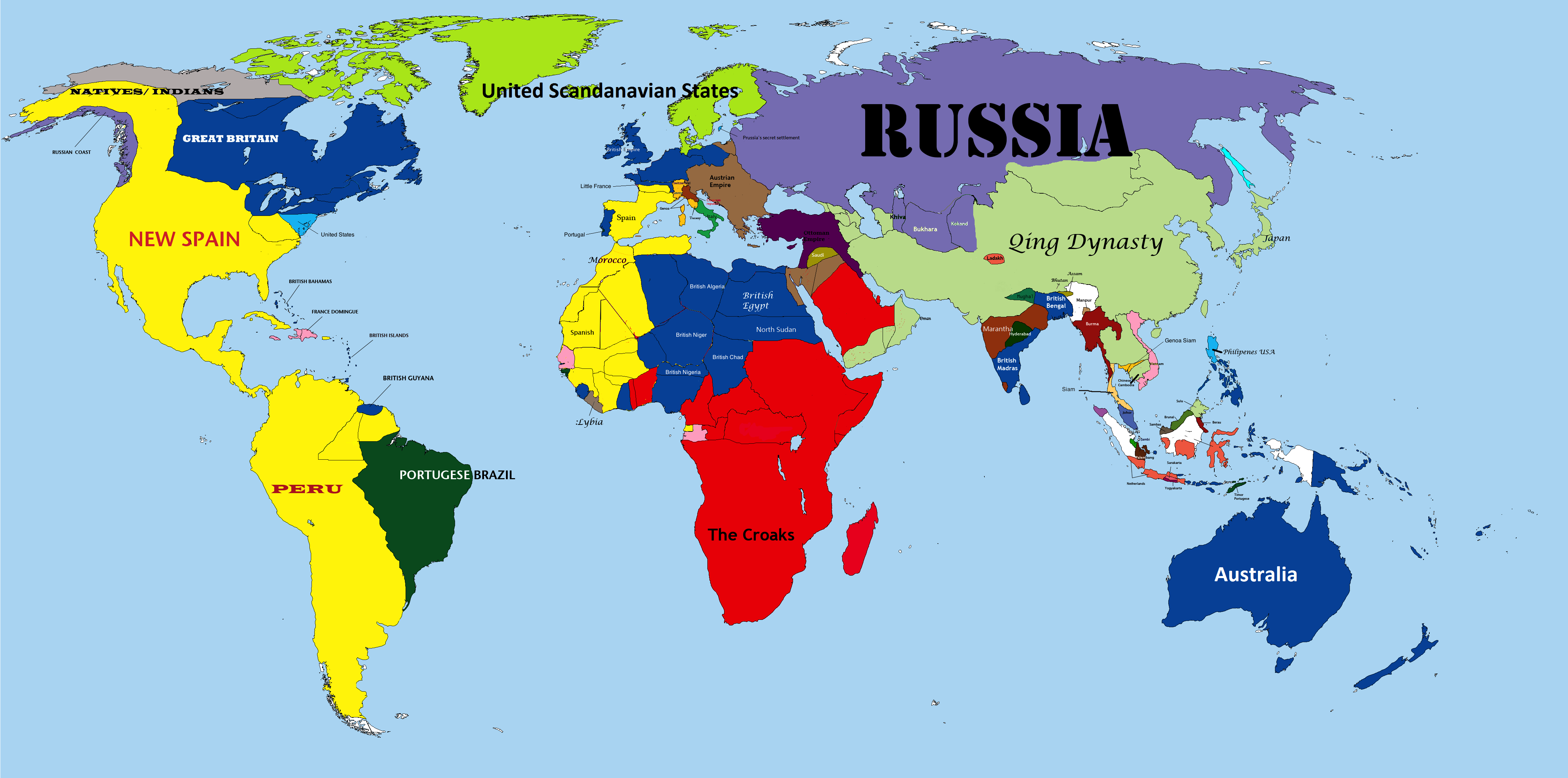 Alternative Maps Of The World The Croaked World (Map Game) | Alternative History | Fandom