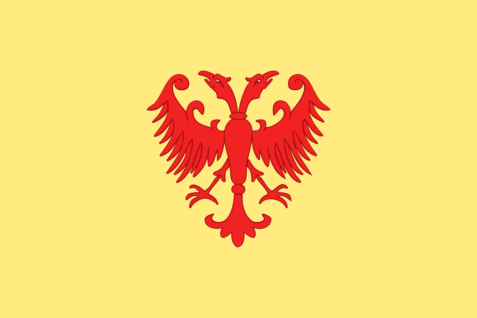 Imagen - Flag of the Serbian Empire, reconstruction.png ...