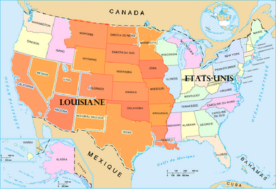 Louisiane après guerre du mexique