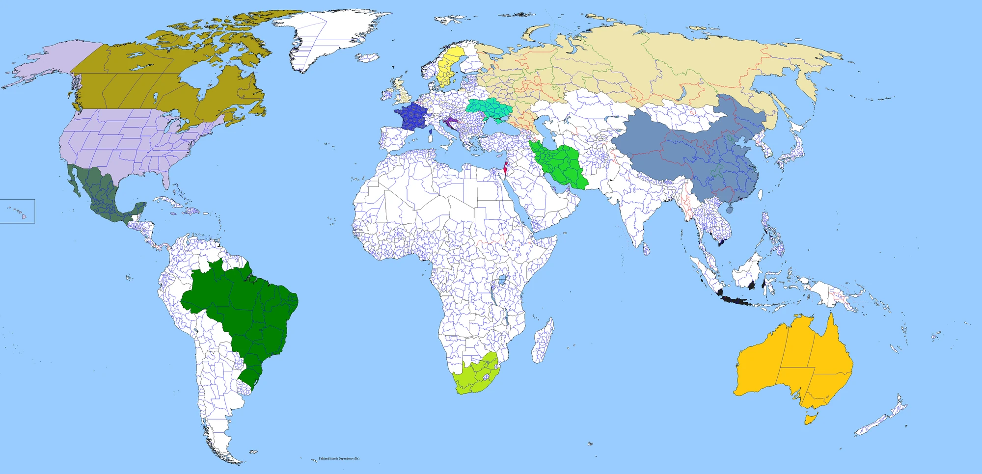 Image Z War Map.png Alternative History FANDOM powered by Wikia