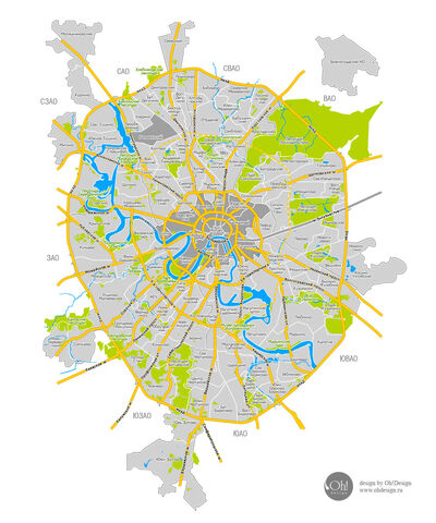 Карта москвы 2023г
