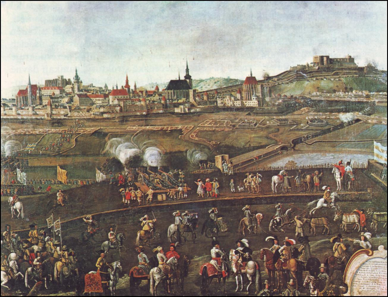 Image - Veduta z obléhání Brna Švédy v roce 1645.jpg | Alternative ...