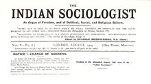 Indian Sociologist 1909