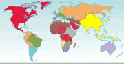 World Map 1883
