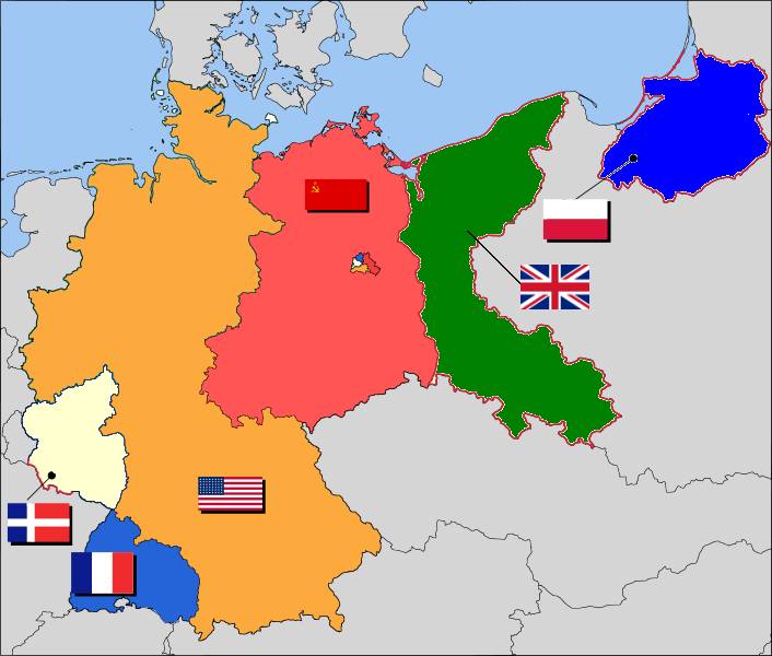 Image - Map-Germany-1945 (Japanese Victory).png | Alternative History ...