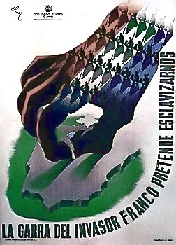 Spanish Republican poster (Pax Columbia)