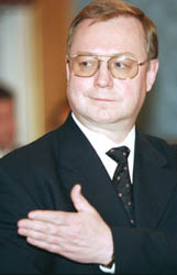Степашин после назначения