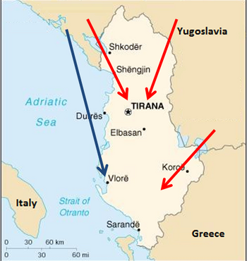 Yugoslav Invasion of Albania