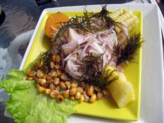 Ceviche de pescado (La Punta, Callao)