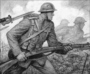 WWI trooper